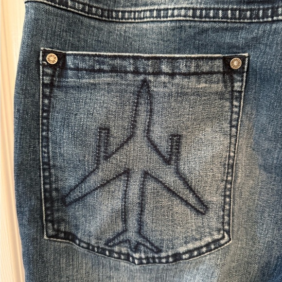 Born Fly Cloud Hopper Patched/Logo Jeans. Men's Size 36 - Picture 11 of 11